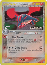 Salamence (Delta) - 14/113 - Rare - Reverse Holo